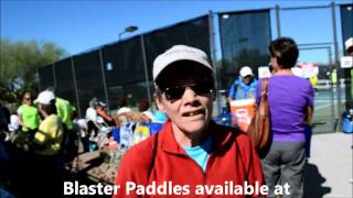 USAPA Ambassador and National Tournament Competitor Janice Pauly discusses the Blaster Paddle