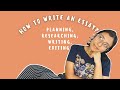 How to write an essay and + coming up with topics