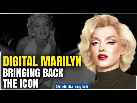 Realistic Digital Marilyn Monroe Debuts at Tech Conference with the help of AI | Oneindia News