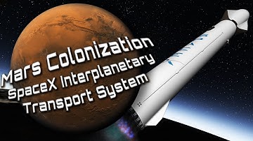 Mars Colonization - SpaceX Interplanetary Transport System - Full movie