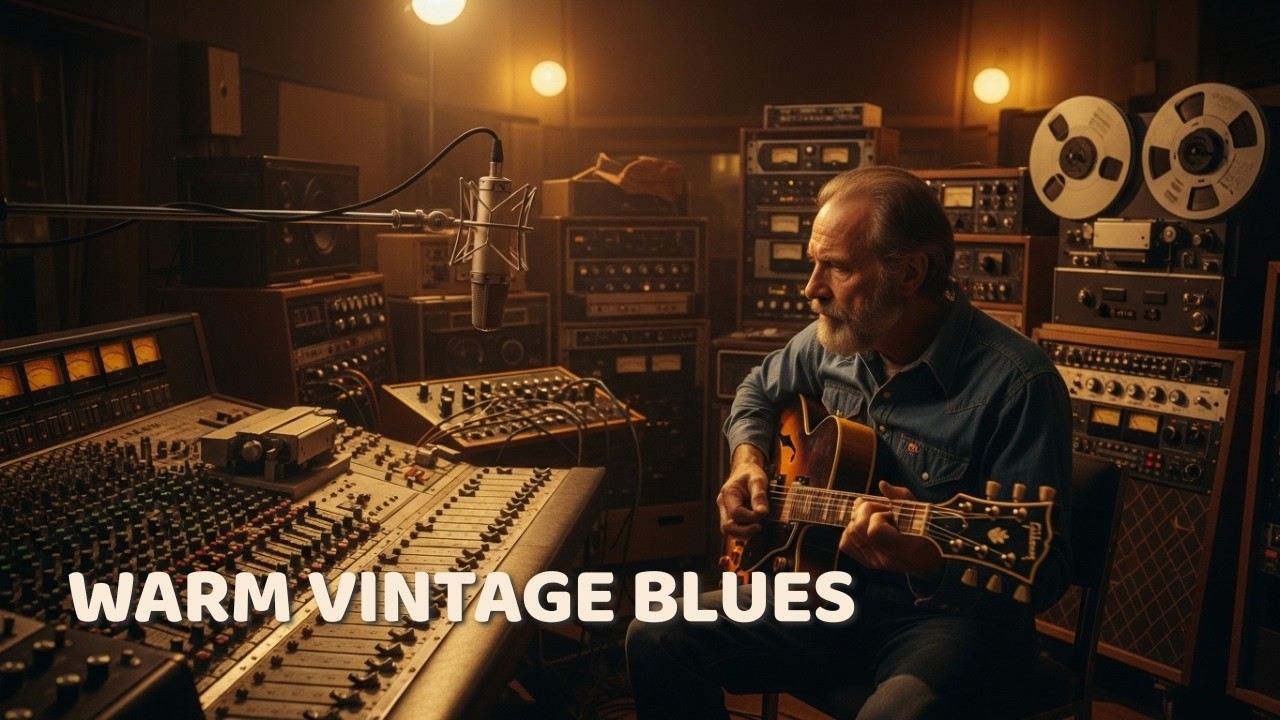 Vintage Blues Music – Warm Analog Guitar Atmosphere