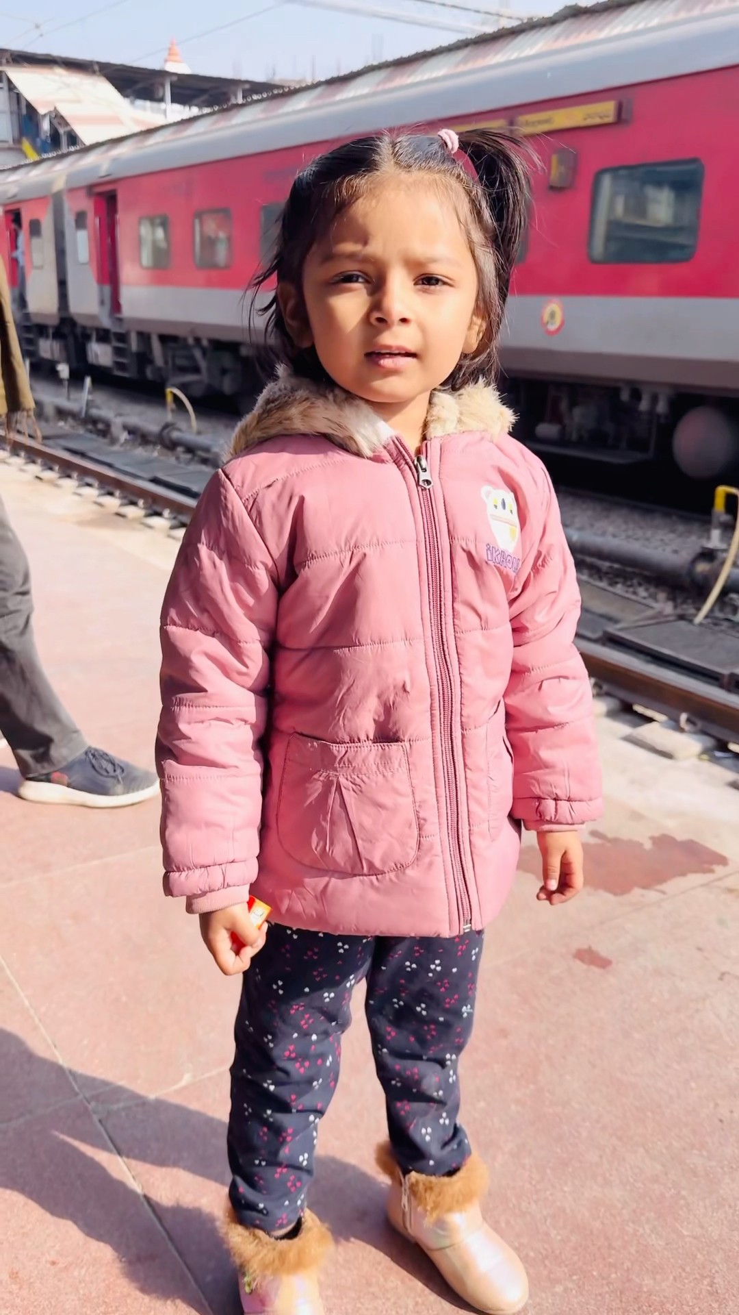 Tooktook ke papa kon si train se ayenge?