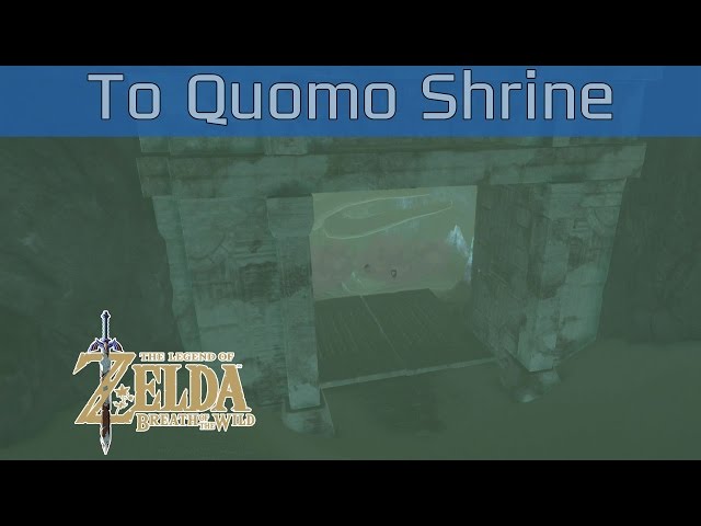 To Quomo Shrine Guide - Zelda Dungeon