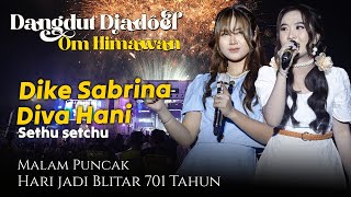 DANGDUT JADUL : DIKE SABRINA- DIVA HANI | OM HIMAWAN MALAM PUNCAK HARI JADI BLITAR 701 TAHUN