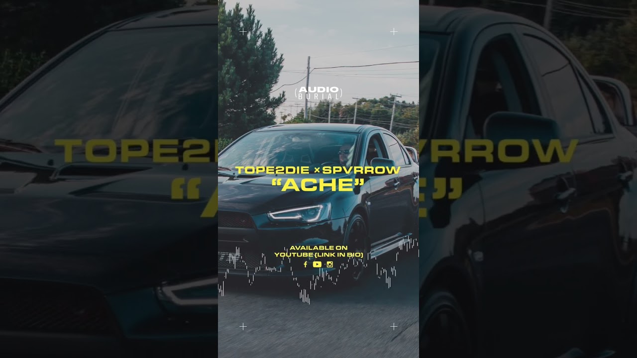 Watch TOPE2DIE X SPVRROW “Ache” - now playing on @AudioBurial *Link in description* on YouTube Watch TOPE2DIE X SPVRROW “Ache” - now playing on @AudioBurial *Link in description* on YouTube