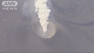「西之島」　沖合が黄緑に変色・・・最新映像を公開(15/05/22)