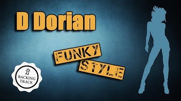 D Dorian Backing Track Funk