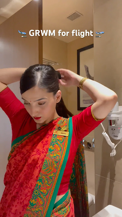 Day 2/30 days cabin crew series ✈️|GRWM| #minivlog #airindia #airhostess #flightattendant #trending