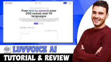 Luvvoice Ai Tutorial | Best Free Text To Speech Ai - My Honest Review