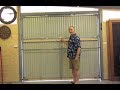 Hangar Style Bifold Door #3 - Made by J&D