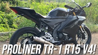 Review Knalpot ProLiner TR-1 Yamaha R15 V4 Connected!