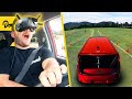 VR Driving in a REAL CAR - MatPat vs Donut
