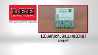 Lee 90197 Universal Shell Holder Set for sale online 