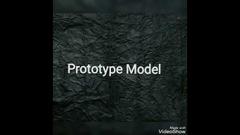 Prototype Model