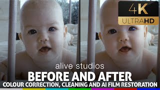 AI Cine Film Restoration Before and After (remastered in 2024) by Alive Studios 222 views 2 months ago 57 seconds