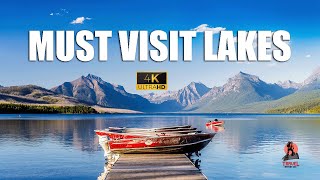 7 Must-Visit Lakes You Should Visit in America #4k#