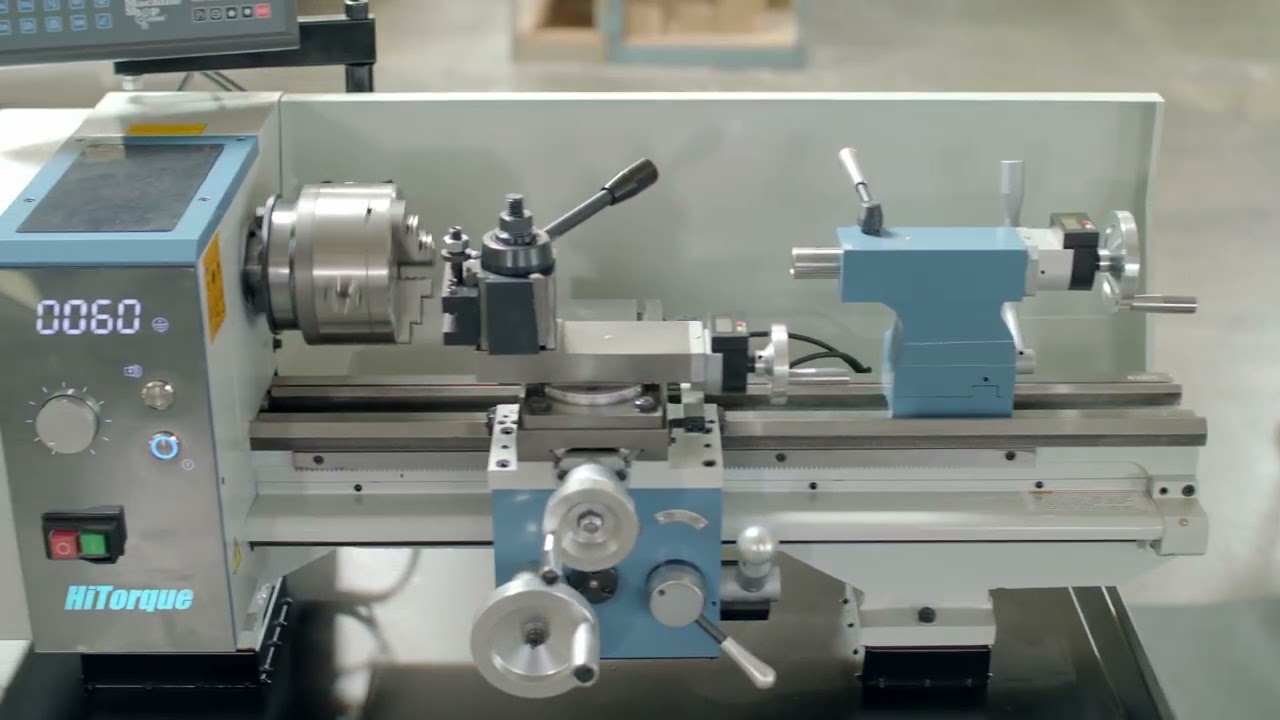 HiTorque 7650 Deluxe Bench Lathe - YouTube HiTorque 7650 Deluxe Bench Lathe - YouTube