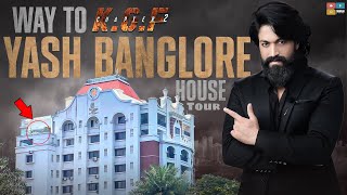 Way to yash house | Yash new house in bangalore | kgf 2 yash house| Likith kella| kgf yash home tour