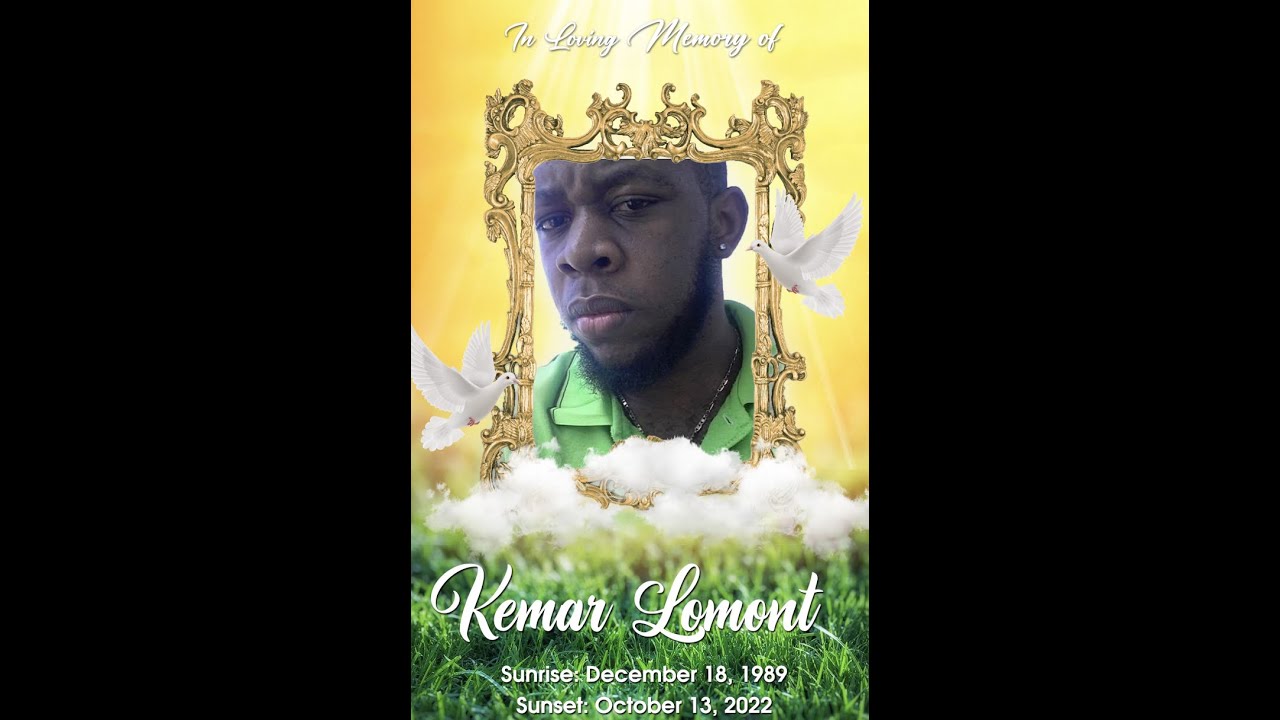 THANKSGIVING SERVICE FOR THE LIFE OF KEMAR LAMONT