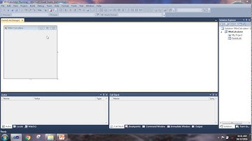 CREATE WINDOW BASED APPLICATION IN VB.NET