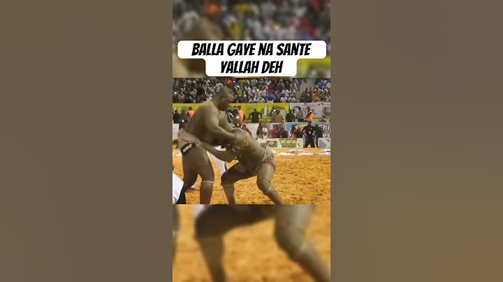 Balla gaye vs bombardier #luttesénégalaise #lutte #luttetv #ballagaye2