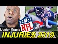 Doctor Reacts To NFL FOOTBALL INJURIES 2019 - Part 2 | Sports Injuries Explained