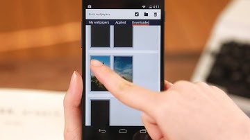버즈런처 - 배경화면 바꾸기