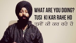 Learn Punjabi in 3 minutes | Learn Punjabi