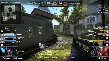 Flipsid3 force 4th Overtime - Flipsid3 Tactics vs mousesports MLG CS:GO Major Championship: Columbus