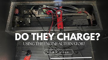 Does The Engine Alternator Charge The House Batteries in an RV? - No BS Video