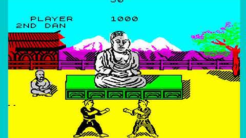 614 Way of the Exploding Fist Movie mode ZX Spectrum , HD 60fps