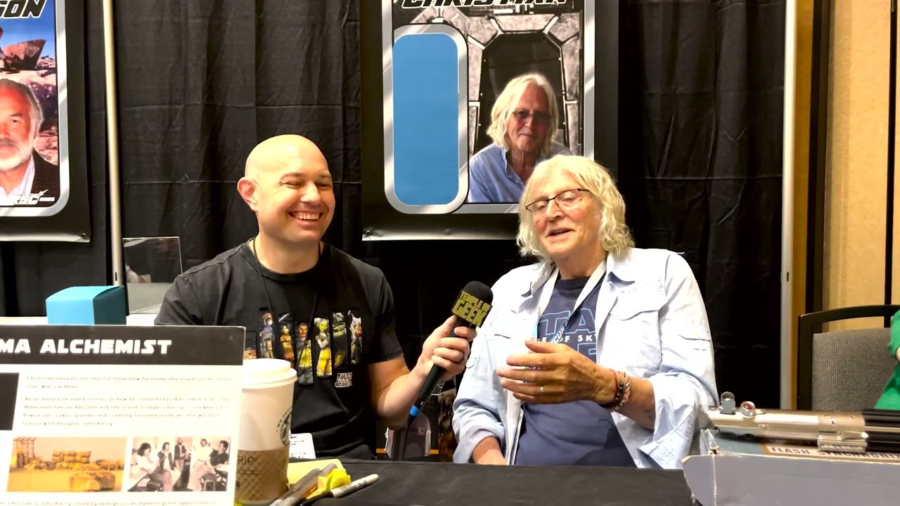Roger Christian talks creating the first Lightsaber at Rebel Scum Con
