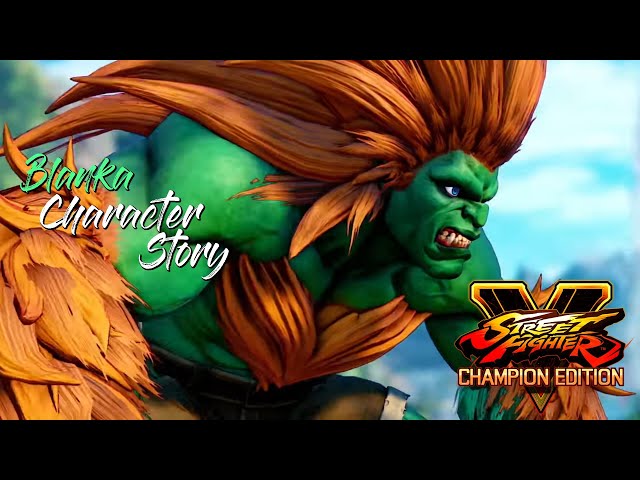 Street Fighter 5 - BLANKA Story Walkthrough @ 1080p (60ᶠᵖˢ) HD