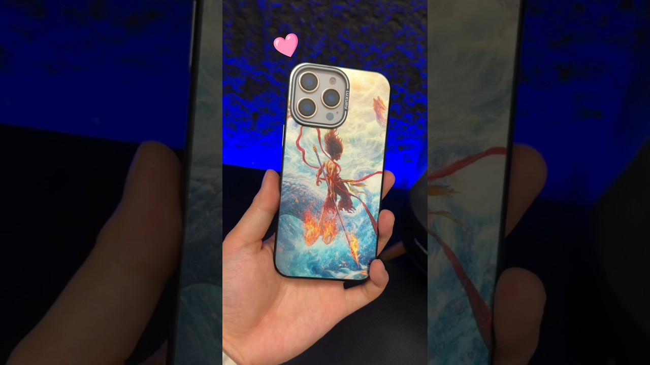 Nezhaa color changing 3D case for iPhone 16 pro max 