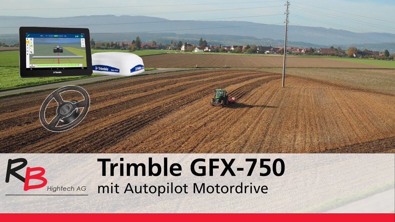 Trimble GFX 750 RB Hightech YouTube
