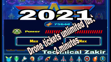 Alien shooter get drone tickets unlimited free just 2 minutes