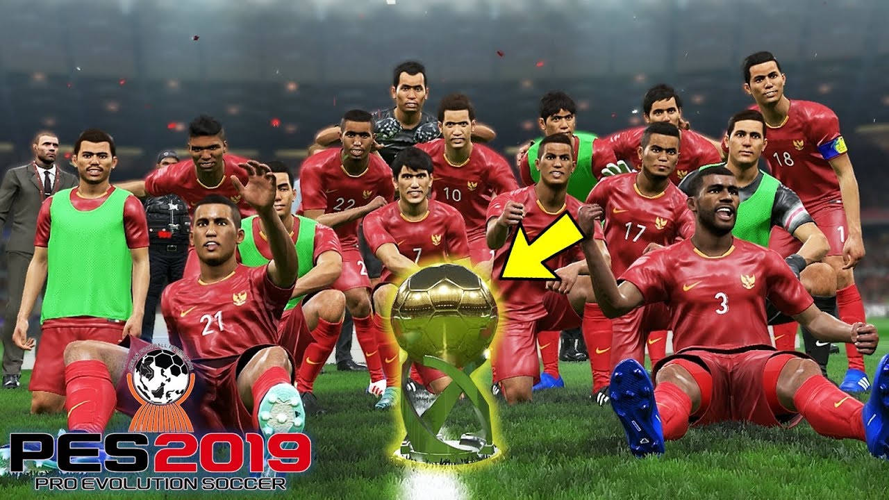 INDONESIA JUARA AFF U22!!!! FINAL AFF VS THAILAND U22 - AFF U22 2019 #6 (PES 2019 INDONESIA)
