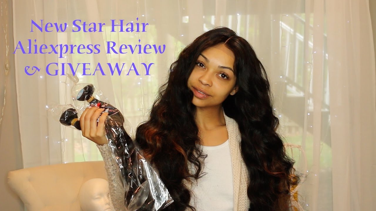 26 Inch Gawdess Hair GIVEAWAYclosed New Star Aliexpress Hair