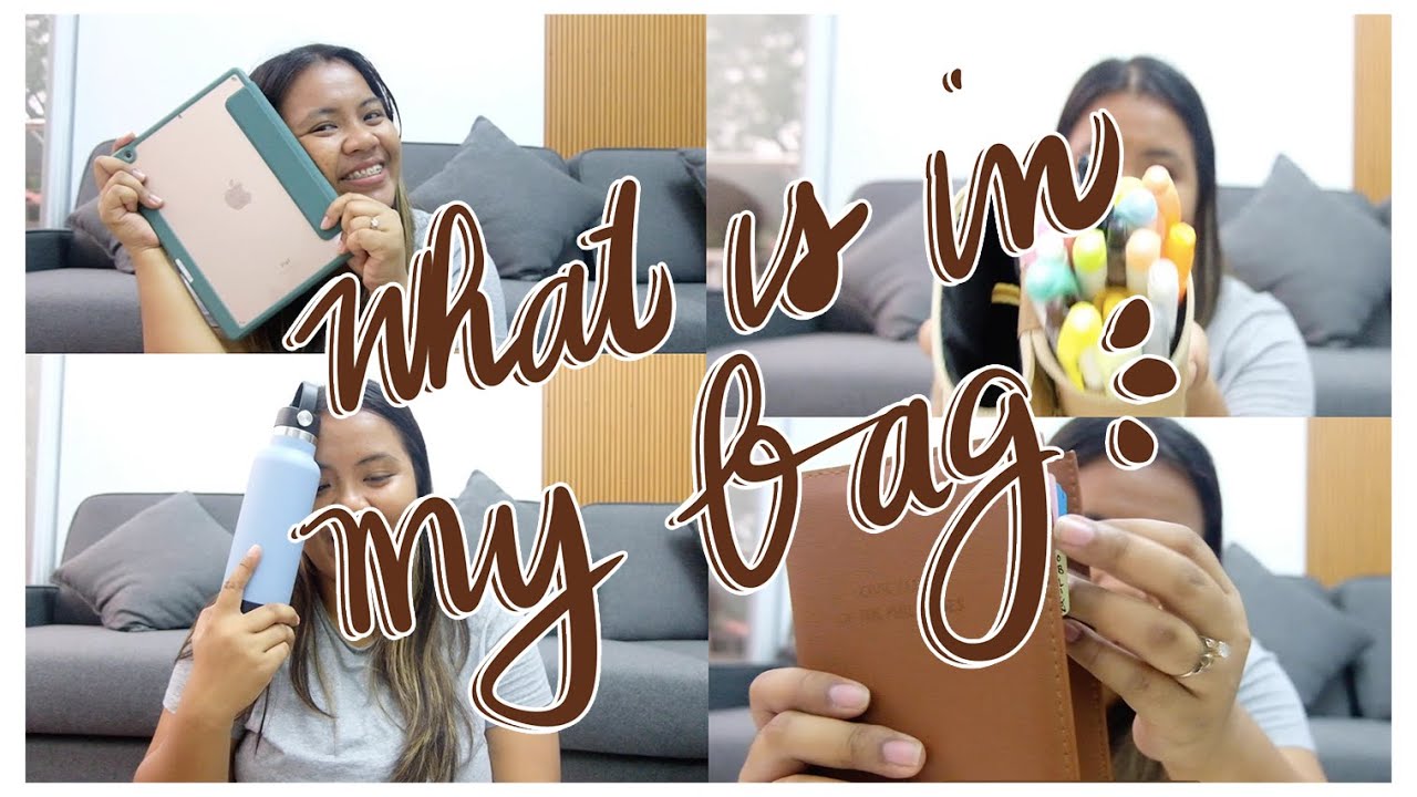 VLOG • what is in my bag (law school edition) + life lessons whilst