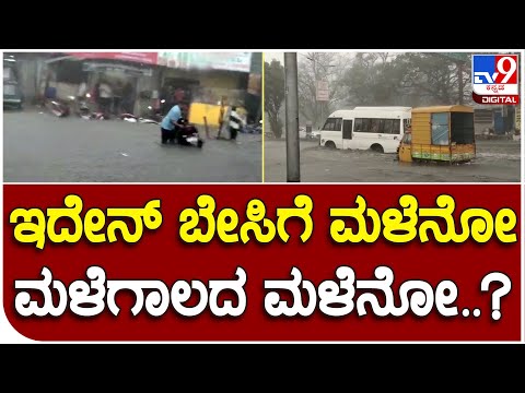 Rain Effect: ಬೇಸಿಗೆ ಮಳೆಗೆ ದಿಗಿಲು ಬಿದ್ದ ದೇವನಹಳ್ಳಿ ಜನತೆ- ಗೂಡ್ಸ್ ಆಟೋ, ದ್ವಿಚಕ್ರ ವಾಹನ ಮುಳುಗಡೆ |#TV9B