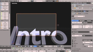 How To Make Your Own Intro in Blender - Tutorial