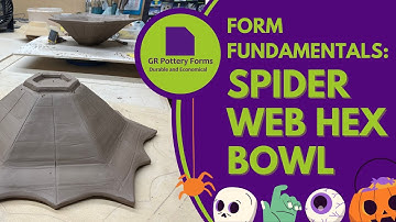 Form Fundamentals: Spider Web Hexagon Bowl