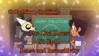 The Owl House Season 1 Episode 11: Sense and Insensitivity   HELLS MIRROR REACTIONS