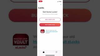 Master Lock Vault - Add a Lock screenshot 1