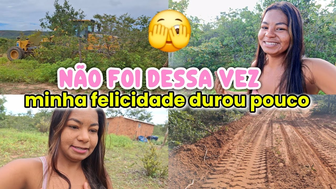 Minha FELICIDADE durou pouco NÃO foi dessa vez || VIDA NA ROÇA 