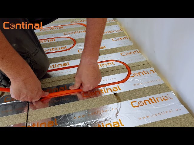 How to install OneBoard® structural system by Continal Underfloor - YouTube