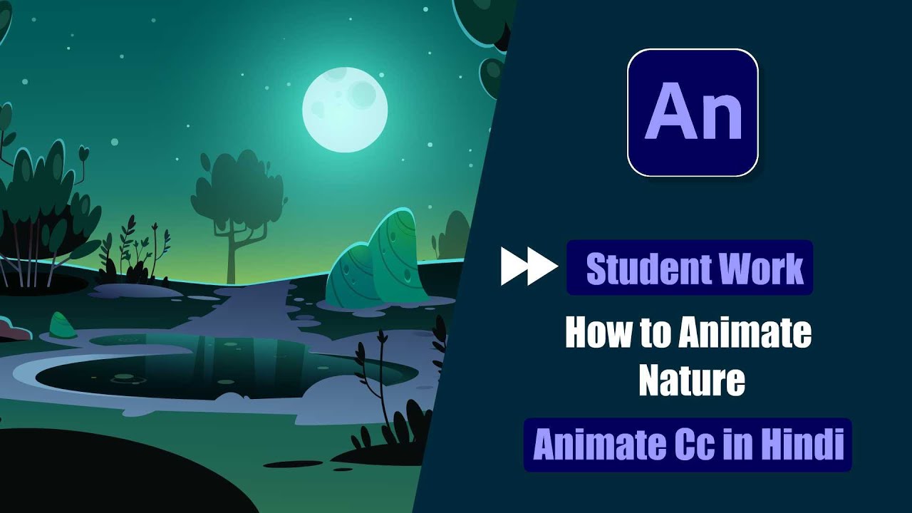 Fast Forward Tutorial Of Student Work | How to Animate Nature in ...