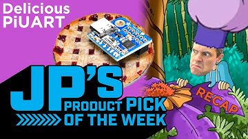 JP’s Product Pick of the Week 4/19/22 PiUART Raspberry Pi Add-on RECAP @adafruit @johnedgarpark