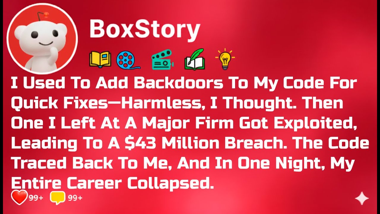 The backdoor I left in my code destroyed everything - YouTube