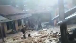 Banjir Lumpur Terjang Sukajaya Bogor